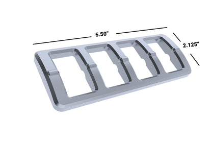 GT40 Style Switch Set with Billet Aluminum Switch Panel