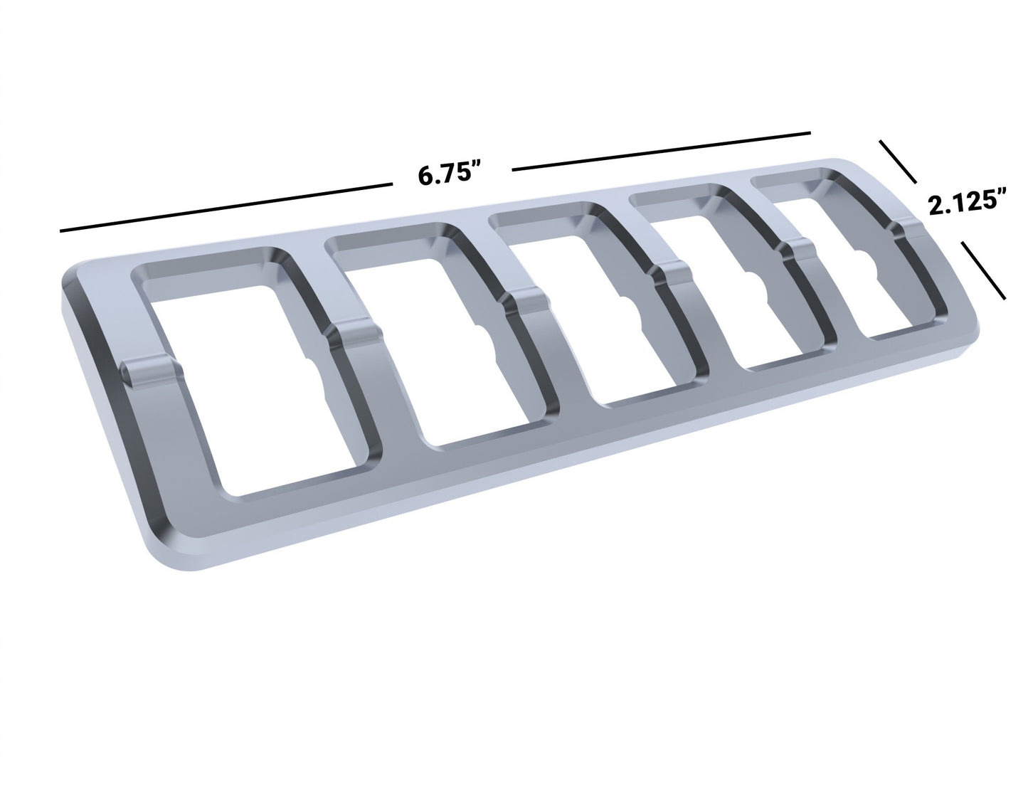 GT40 Style Switch Set with Billet Aluminum Switch Panel