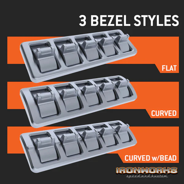 Classic GM Flat Style Billet Aluminum Switches