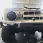 Load image into Gallery viewer, Early Bronco Custom Hidden Winch Front Bumper
