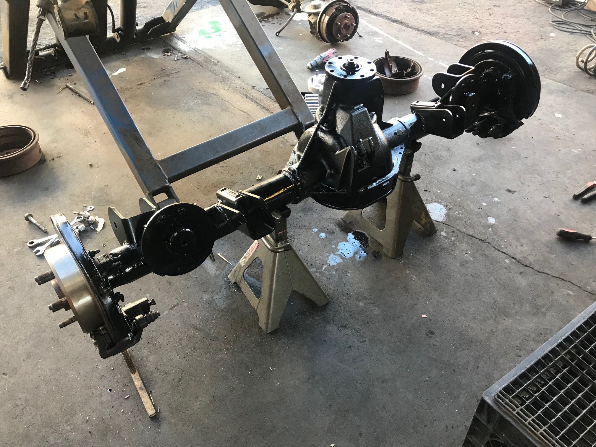 Early Bronco Rear Coil Spring Suspension